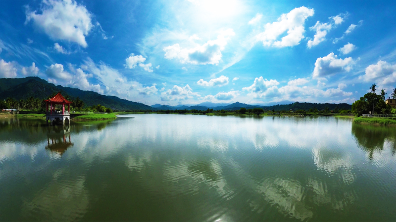 Image1: VR Video Shoot Photos: Small Towns Meinong Lake, Kaohsiung (1 images)