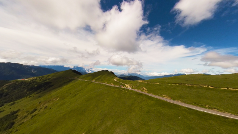 VR Video Shoot Photos: Mountains Hehuanshan, Nantou