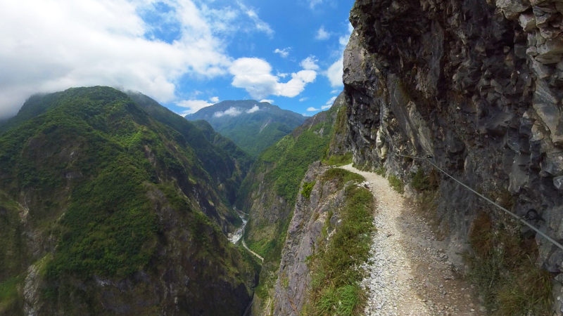 VR Video Shoot Photos: Entertainment Zhuilu Old Trail, Hualien
