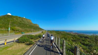 VR Video Shoot Photos: Road of the Brave Old Caoling Circular Bikeway 04-Sandiaojiao Lighthouse