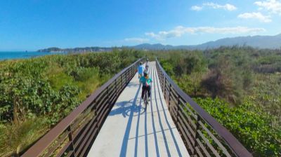 VR Video Shoot Photos: Love Follows Wanjing Bikeway, New Taipei