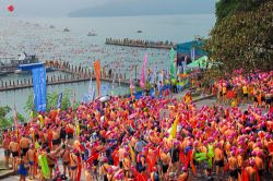  Nationwide Swimming Across Sun Moon Lake Meet