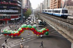  Centipede Parading Through The Streets