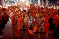  Matsu's annual tour of inspection around the island(Offering incense) 