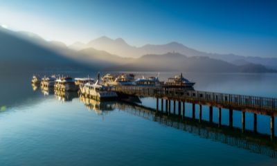  Chaowu Wharf Side View, Sun Moon Lake