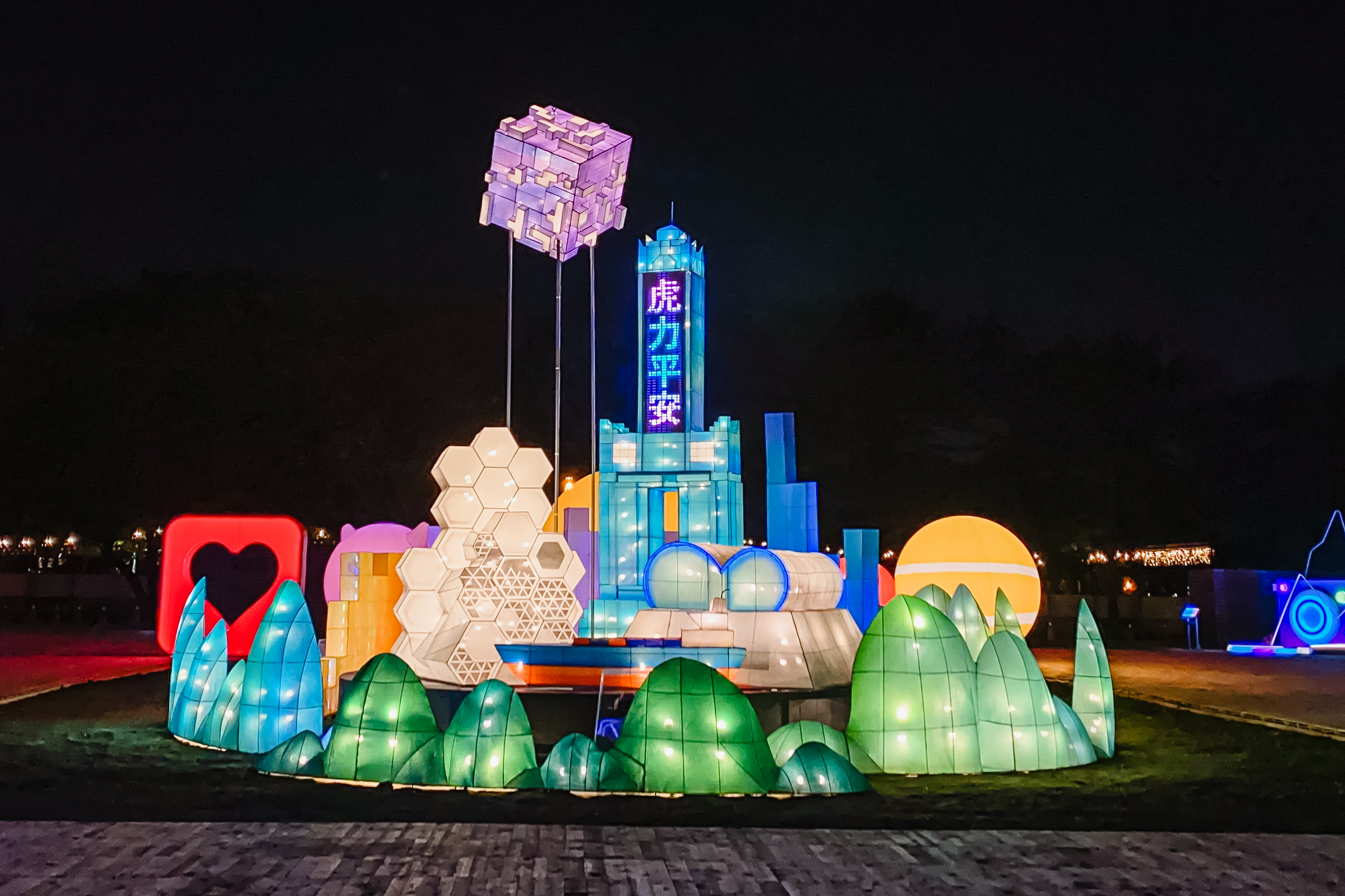 2022 Taiwan Lantern Festival: Futuristic Voyage Lantern Area - Achievement Documentary Subtitle Version