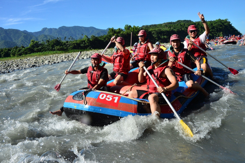  2015 Xiuguluan International River Rafting Triathlon 04