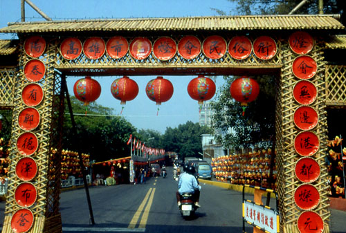 圖片1: 2001高雄燈會民俗街 (共1張)