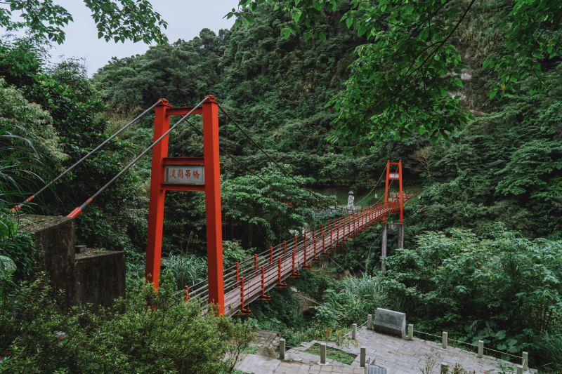 圖片1: 淡蘭古道 石碇吊橋 (共1張)
