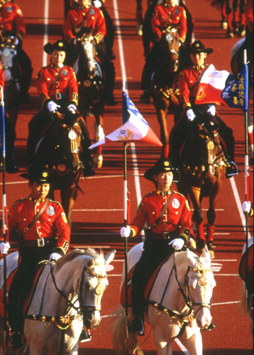 圖片1: 92年全國運動會-騎警隊 (共1張)