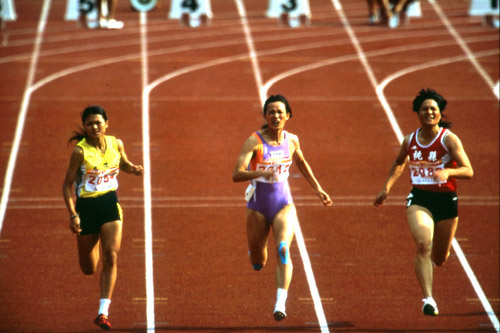 圖片1: 92年全國運動會-賽跑 (共1張)