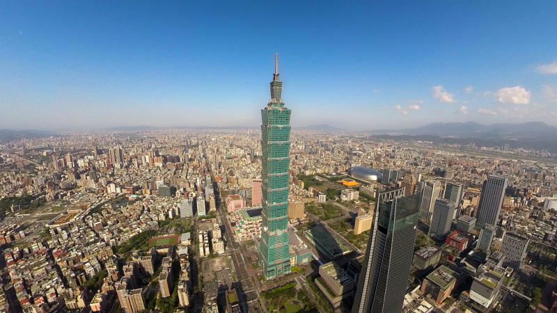 圖片1: VR影片攝製案照片《印象》 台北 101大樓 (共1張)
