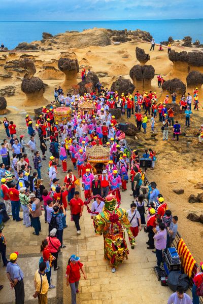 2019北觀國家風景區采風攝影徵件活動 [人文風情-佳作]媽祖回鑾-利勝章