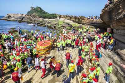 2019北觀國家風景區采風攝影徵件活動 [人文風情-佳作]野柳迎媽祖盛況-趙建生