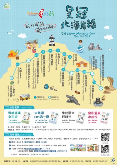  2020台灣好行皇冠北海岸線