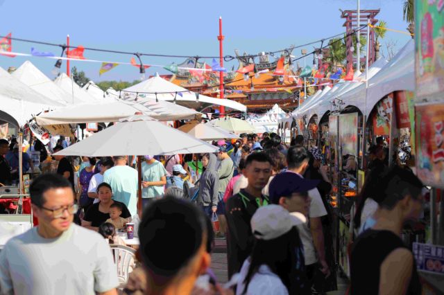  2025平安鹽祭-市集人潮