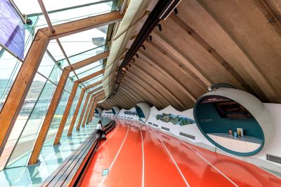  921地震教育園區館內