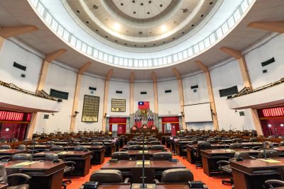  立法院民主議政園區館內