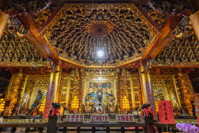  乾溪自行車道在地廟宇