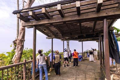  橫山賞鷹平台民眾照片