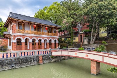  霧峰林家宅第-林獻堂博物館園區橋