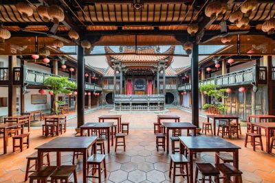  霧峰林家宅第-宮保第園區大廳