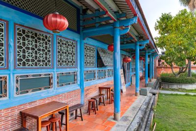  霧峰林家宅第-宮保第園區走廊