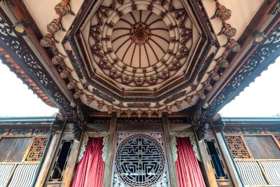  霧峰林家宅第-宮保第園區雕花建築