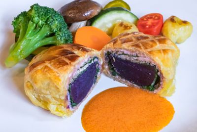  霧峰林家宅第-頤圃食物照