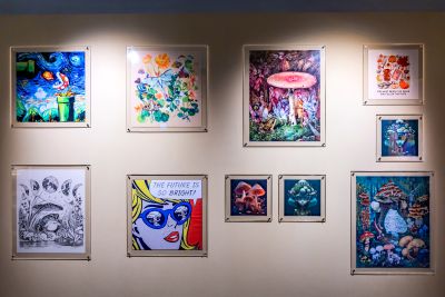  霧峰菇類產學館霧峰菇類產學館畫作