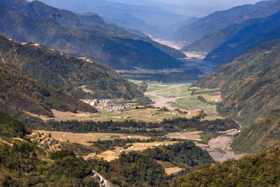  思源埡口地形照