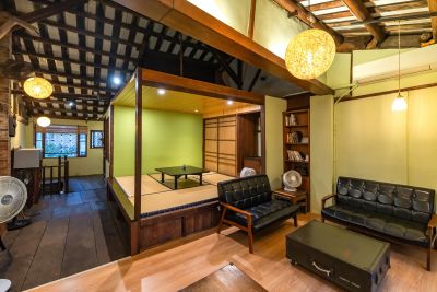  北埔老街建築內部