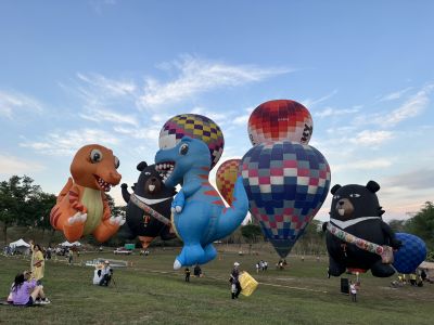  2024年西拉雅森活節熱氣球起飛