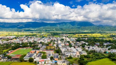  臺東縣關山鎮空拍景致