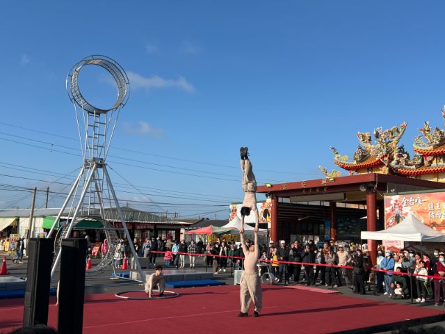  北門王爺藝饗節-神廟大馬戲-特技表演
