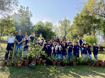  西拉雅攜手南華國際學生植樹迎蝶！深度體驗嘉義中埔在地文化