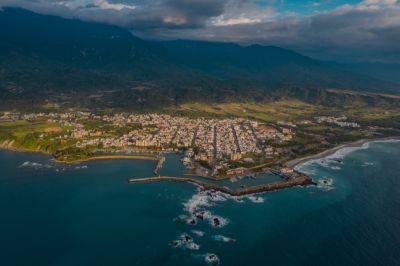  從空中俯瞰成功鎮