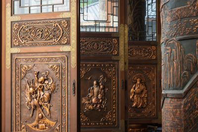 金陵山宗教休閒園區 白陽聖廟聖殿內