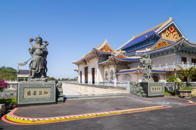 金陵山宗教休閒園區 至善園門口