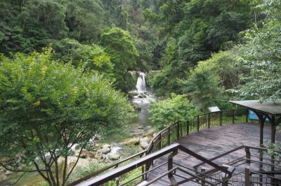  圓潭生態園區觀瀑平台