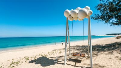  林投公園盪鞦韆