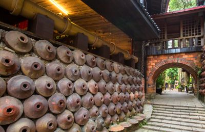  水里蛇窯陶器壁