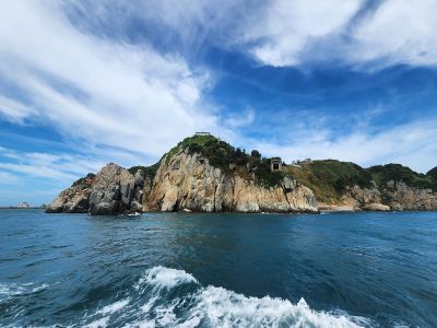  海上看東引