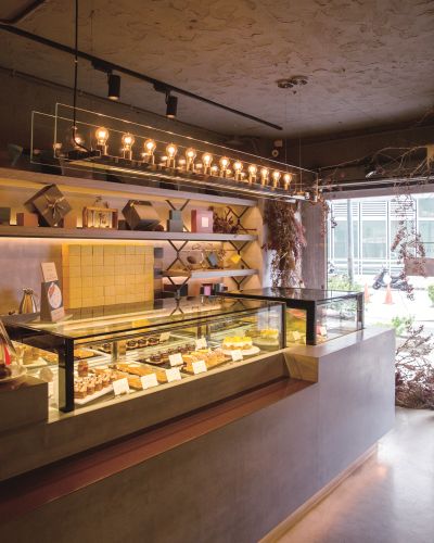 台灣觀光韓文雙月刊─2025.5月號_畬室法式巧克力YU CHOCOLATIER 店內環境
