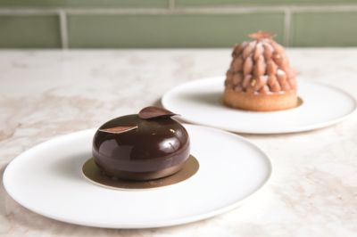 台灣觀光韓文雙月刊─2025.5月號_畬室法式巧克力YU CHOCOLATIER 黑巧克力蛋糕與威士忌蒙布朗