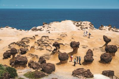 台灣觀光韓文雙月刊─2025.7月號 野柳地質公園-燭台石、仙女鞋、豆腐岩