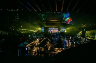 台灣觀光日文雙月刊─2025.9月號_臺北西區 台北爵士音樂節 Taipei Jazz Festival-會場空拍
