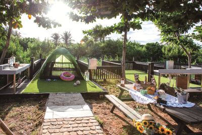 台灣觀光韓文雙月刊─2025.9月號 墾丁貓鼻頭露營莊園(O'GLAMPING)