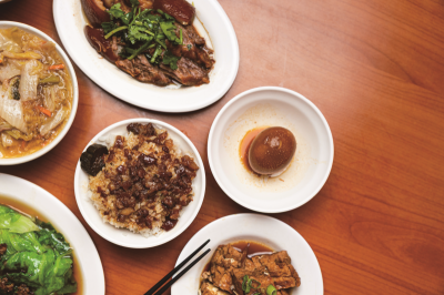 台灣觀光韓文雙月刊─2026.03月號_必比登:米食 台北-黃記滷肉飯-餐點