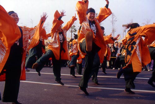  台灣燈會 日本YOSAKOI SORAN街舞